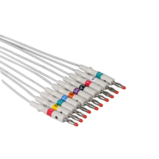 Cable Reusable de EKG Compatible con GE Marquette