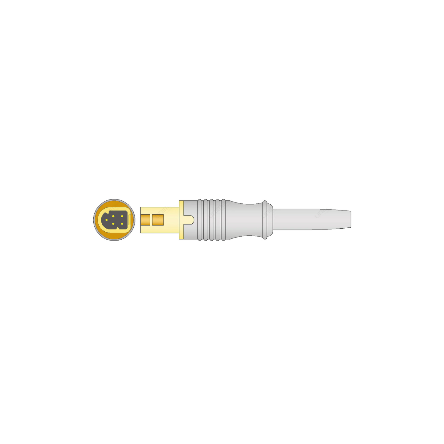 Sensor de Temperatura Compatible con Mindray 5 Pines