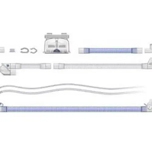 CIRCUITO PARA VENTILACION DUAL CALENTADO CON LINEA DE PRESION ADULTO DESECHABLE