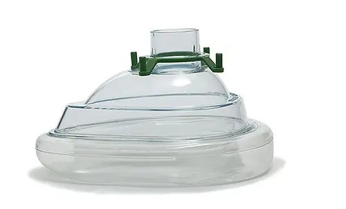 MASCARILLA DE ANESTESIA CLASICA, ADULTO MEDIANA, CON ANILLO VERDE, 22 F TAMAÑO 4