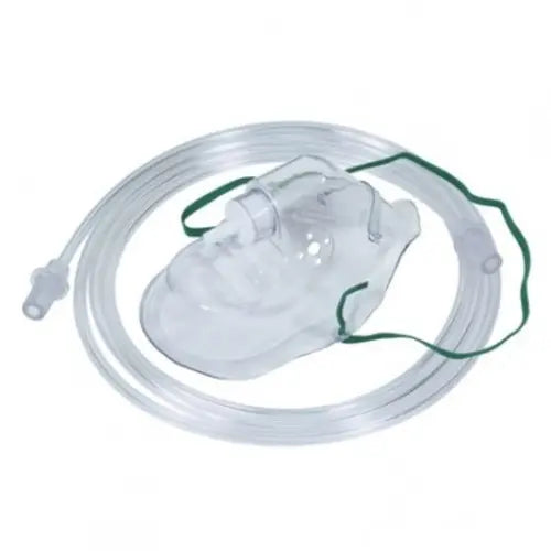 MASCARILLA DE OXIGENO SIN RESERVORIO DE CONCENTRACION MEDIA CON PINZA NASAL DE 1.8M