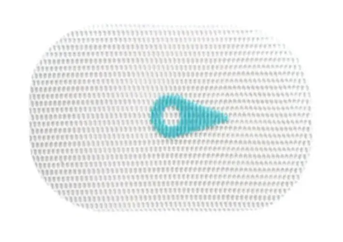 MALLA SYMBOTEX COMPOSITE CON RECUBRIMIENTO DE COLAGENO PARA CONTACTO CON VISCEAS