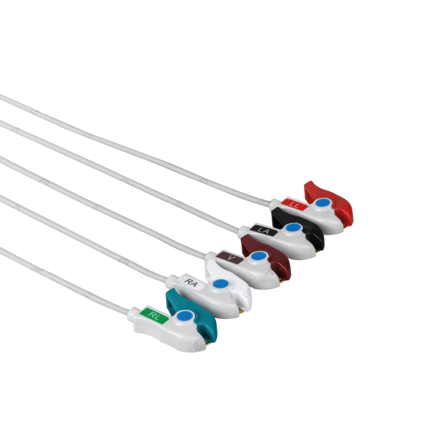 Juego de Latiguillos ECG Compatible con Philips 3/5 Leads